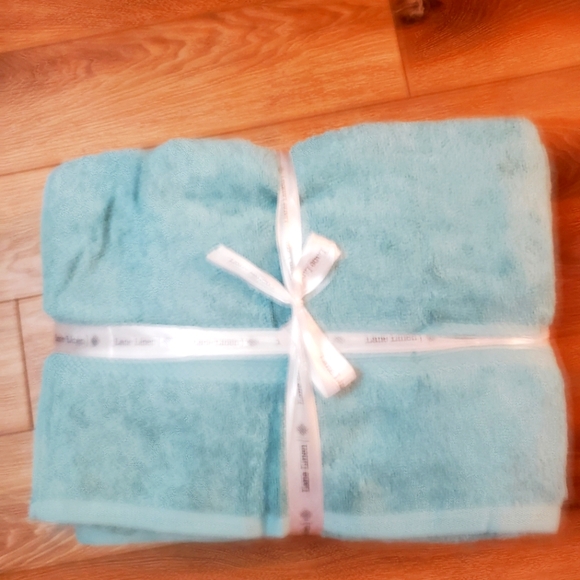New 12 Pcs Lane Linens Turquoise - Picture 1 of 7